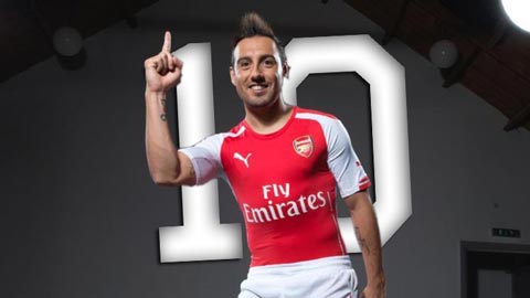 Arsenal: Cazorla đá số 10 là hợp nhất