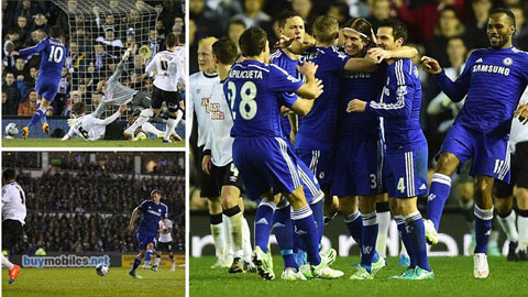 Derby County 1-3 Chelsea: Thắng dễ, Chelsea vào bán kết Cúp Liên đoàn