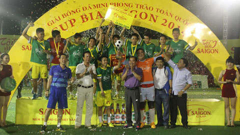 Giải bóng đá Cúp Bia Sài Gòn 2014: TP.HCM được ưu tiên 4 đội