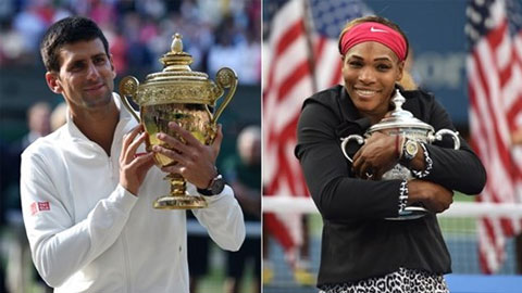 Novak Djokovic và Serena Williams: Nhà vô địch thế giới của năm