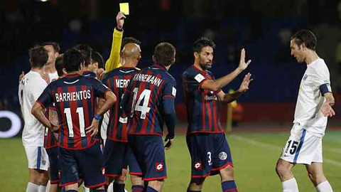 San Lorenzo đổi trọng tài thành công ở trận gặp Real