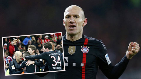 Điểm tin sáng 20/12: Robben giúp Bayern giành 3 điểm kịch tính