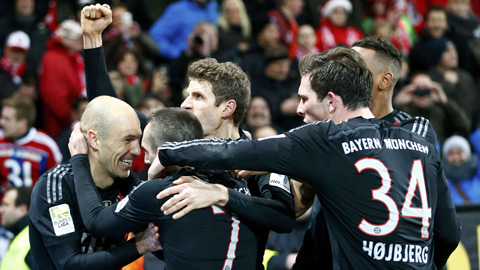 Mainz 1-2 Bayern Munich: "Hùm xám" lập kỷ lục mới ở Bundesliga