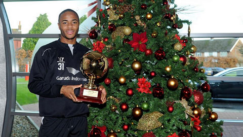 Sterling nhận giải Golden Boy 2014