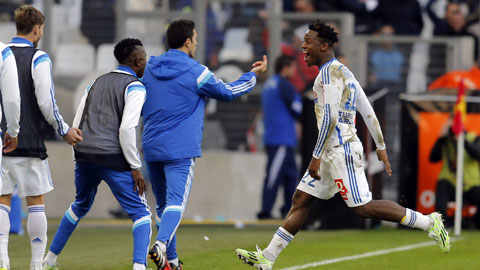 Marseille 2-1 Lille: Marseille vô địch mùa Đông