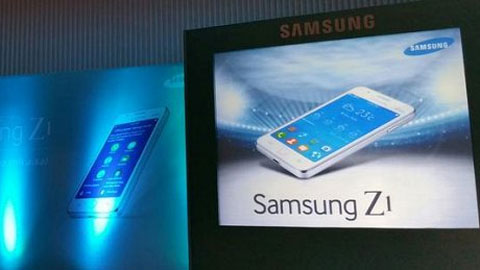 Samsung Z1: Smartphone đầu tiên chạy Tizen sẽ ra mắt 18/1