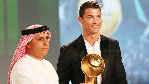 Giải thưởng Globe Soccer 2014: Ronaldo trên đỉnh vinh quang