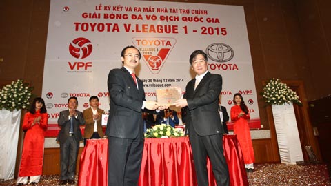 Toyota V.League 2015: Bản hợp đồng nâng tầm giải đấu