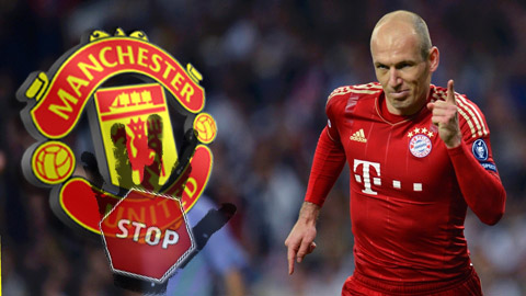 Điểm tin trưa 4/1: Bayern dập tắt tham vọng sở hữu Robben của M.U