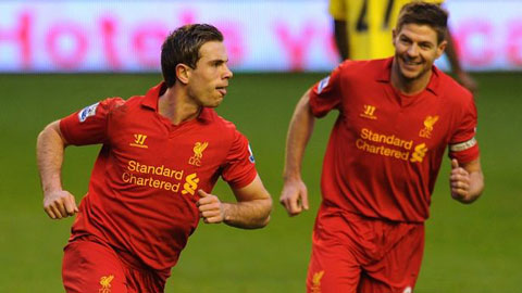 Liverpool kỳ vọng Henderson thay Gerrard