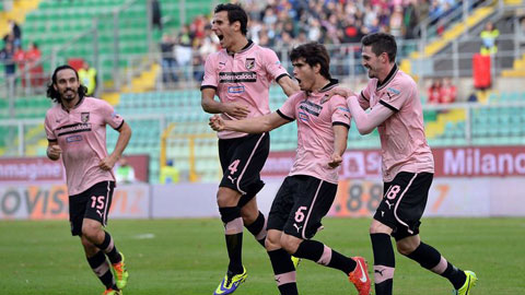 21h00 ngày 6/1: Palermo vs Cagliari