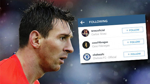 Vụ Messi “theo dõi” Chelsea: Sức mạnh vô hình của thế giới mạng