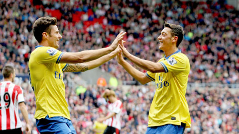Arsenal: Oezil tái xuất cuối tuần này