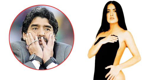 Vì đâu Maradona “câu hụt” cô đào Salma Hayek?
