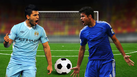Danh hiệu "Vua phá lưới": Cuộc chơi của Aguero & Costa!
