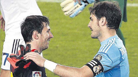 Casillas: “Barca có bán Messi thì Real cũng không mua”