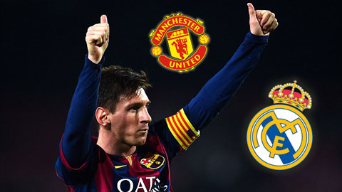 Chỉ M.U và Real đủ sức chiêu mộ Messi!