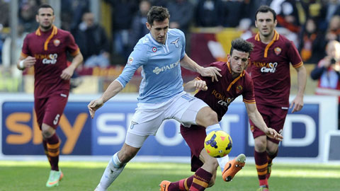 21h00 ngày 11/1, Roma vs Lazio: Derby gọi tên Lazio