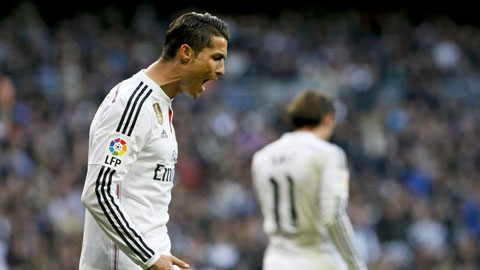 Ronaldo lại phát khùng vì Bale quá ích kỷ