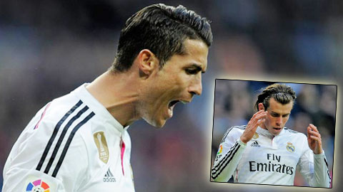 Ronaldo văng tục với Bale
