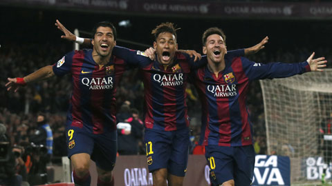 Messi, Neymar và Suarez cùng "nổ súng": Khi “ba cây chụm lại”…