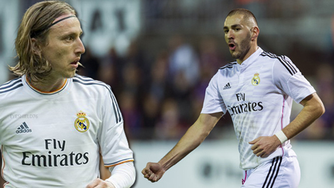 Benzema tỏa sáng, Real vẫn nhớ Modric