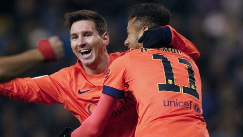 Messi áp sát kỷ lục lập hat-trick của Ronaldo ở La Liga