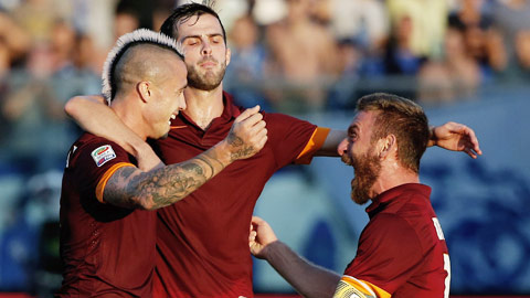 03h00 ngày 21/1, Roma vs Empoli: Hiệp 2… mới đá!