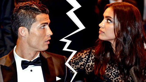 Ronaldo xác nhận đã chia tay Irina Shayk