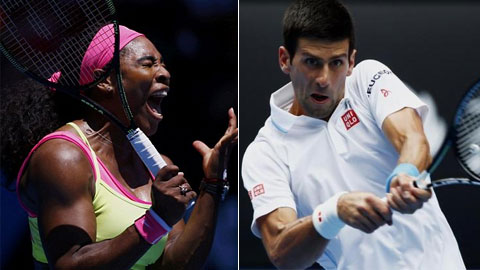 Serena Williams và Novak Djokovic thắng tiến vào vòng 3 Australian Open