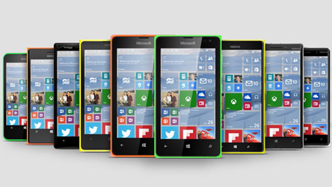 Những mẫu Lumia nào cho nâng cấp lên Windows 10?