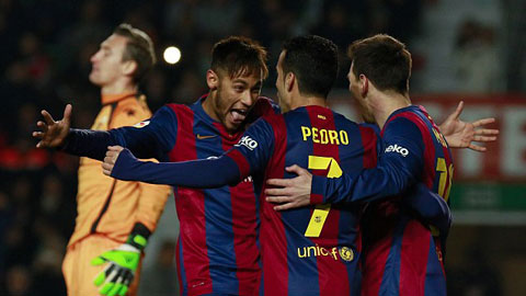 Elche 0-6 Barca: Song sát Messi - Neymar lên tiếng