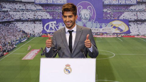 Real Madrid giới thiệu tân binh Lucas Silva