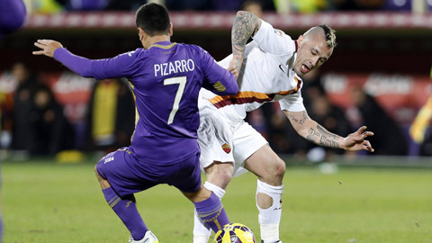 Fiorentina 1-1 Roma: Fio chia điểm vì "người cũ"