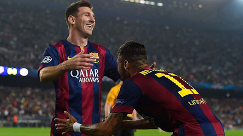 Messi & Neymar ghi bàn nhiều hơn 16 CLB Liga