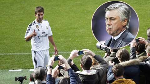 Carlo Ancelotti là người chấm mua Lucas Silva