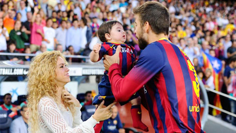 Sau giờ bóng lăn (31/1): Hé lộ tên con trai thứ của Pique và Shakira