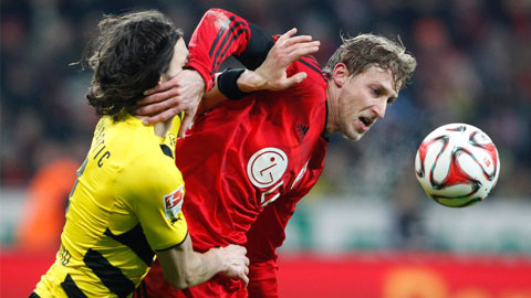 Leverkusen 0-0 Dortmund: Ghìm chân nhau