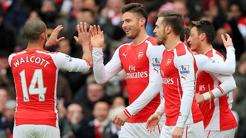 Arsenal 5-0 Aston Villa: Thành công với diện mạo mới