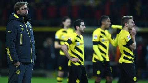 Dortmund: Không có cuộc hồi sinh mong đợi