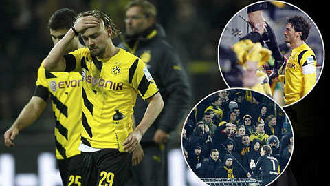 Dortmund 0-1 Augsburg: Lại chìm sâu