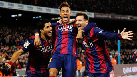 Neymar: "Đinh ba" MSN vẫn chưa phát huy hết công năng