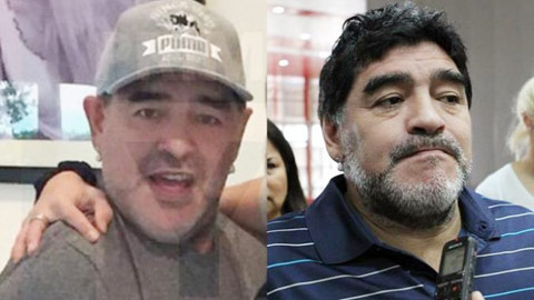 “Súng” còn giả, Maradona ngại gì mặt giả