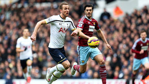 Tottenham 2-2 West Ham: Kane lại cứu Spurs