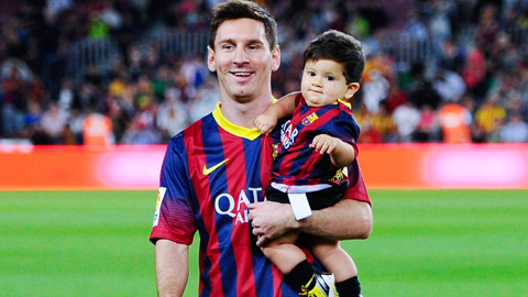 Messi đón “Dê con” trong năm nay