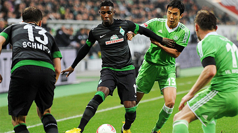 23h30 ngày 1/3: Werder Bremen vs Wolfsburg