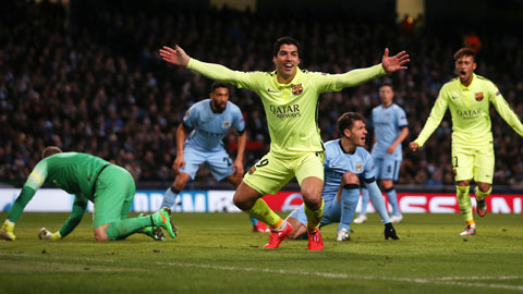 Man City muốn đưa Suarez trở lại Anh