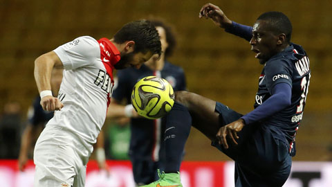 Monaco 0-0 PSG: Mất cơ hội lên đỉnh