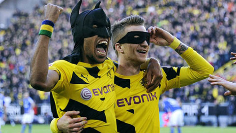 Aubameyang & Reus: Batman và Robin của Dortmund