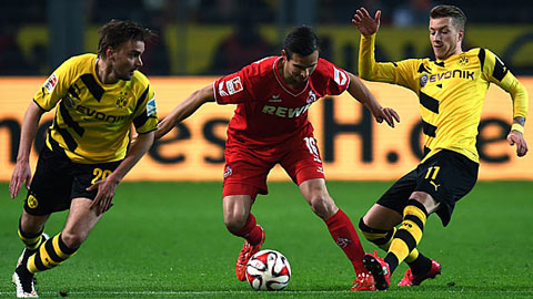 Dortmund 0-0 Cologne: Chia điểm thất vọng